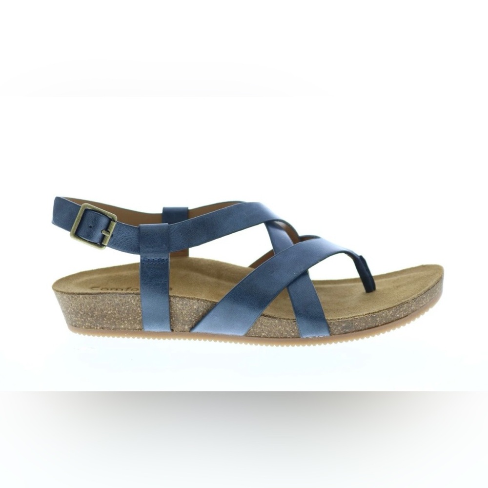 Comfortiva Gamora Sling Thong Blue Sandals size 8M